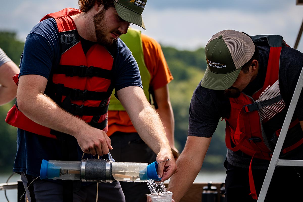 Juniata College research on Raystown Lake