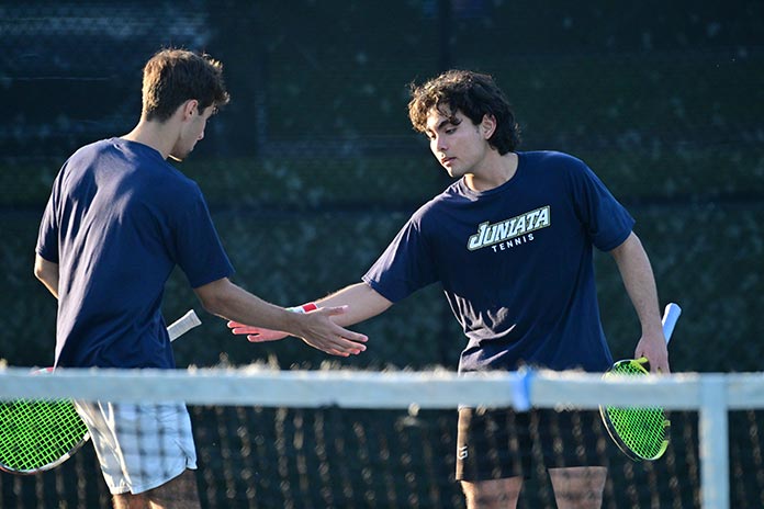 photo of tennis players