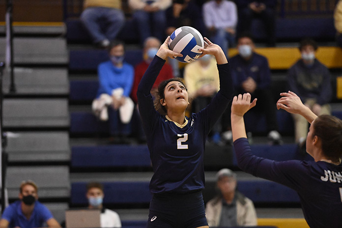 photo of womens volleyball game